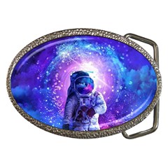 The Cosmonaut Galaxy Art Space Astronaut Belt Buckles by Pakjumat