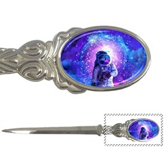 The Cosmonaut Galaxy Art Space Astronaut Letter Opener by Pakjumat