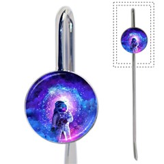 The Cosmonaut Galaxy Art Space Astronaut Book Mark by Pakjumat