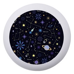 Starry Night  Space Constellations  Stars  Galaxy  Universe Graphic  Illustration Dento Box With Mirror by Pakjumat