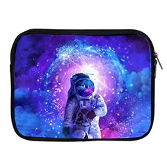 The Cosmonaut Galaxy Art Space Astronaut Apple Ipad 2/3/4 Zipper Cases by Pakjumat