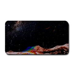 Retro Vintage Space Galaxy Medium Bar Mat by Pakjumat