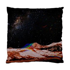 Retro Vintage Space Galaxy Standard Cushion Case (two Sides) by Pakjumat