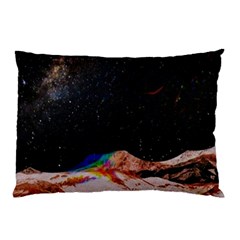 Retro Vintage Space Galaxy Pillow Case by Pakjumat