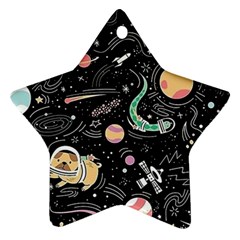 Animals Galaxy Space Ornament (star)