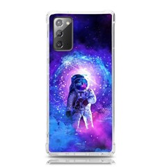 The Cosmonaut Galaxy Art Space Astronaut Samsung Galaxy Note 20 Tpu Uv Case by Pakjumat