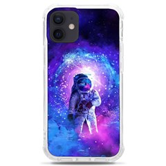 The Cosmonaut Galaxy Art Space Astronaut Iphone 12 Mini Tpu Uv Print Case	 by Pakjumat