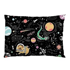 Animals Galaxy Space Pillow Case by Pakjumat