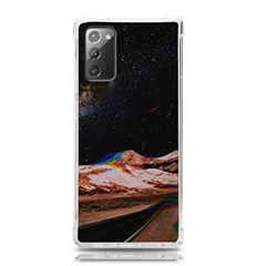 Retro Vintage Space Galaxy Samsung Galaxy Note 20 Tpu Uv Case by Pakjumat