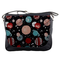 Space Galaxy Pattern Messenger Bag by Pakjumat