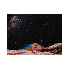 Retro Vintage Space Galaxy Premium Plush Fleece Blanket (mini)