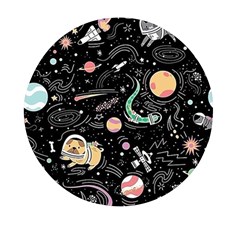 Animals Galaxy Space Mini Round Pill Box by Pakjumat