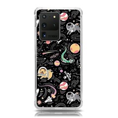 Animals Galaxy Space Samsung Galaxy S20 Ultra 6 9 Inch Tpu Uv Case by Pakjumat