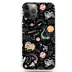 Animals Galaxy Space Iphone 12 Pro Max Tpu Uv Print Case by Pakjumat