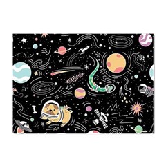 Animals Galaxy Space Crystal Sticker (a4) by Pakjumat