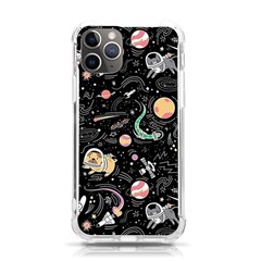 Animals Galaxy Space Iphone 11 Pro 5 8 Inch Tpu Uv Print Case by Pakjumat