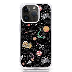 Animals Galaxy Space Iphone 14 Pro Tpu Uv Print Case by Pakjumat