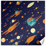 Space Galaxy Planet Universe Stars Night Fantasy Canvas 20  x 20  19 x19.27  Canvas - 1