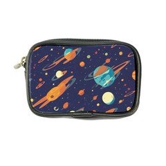 Space Galaxy Planet Universe Stars Night Fantasy Coin Purse by Pakjumat