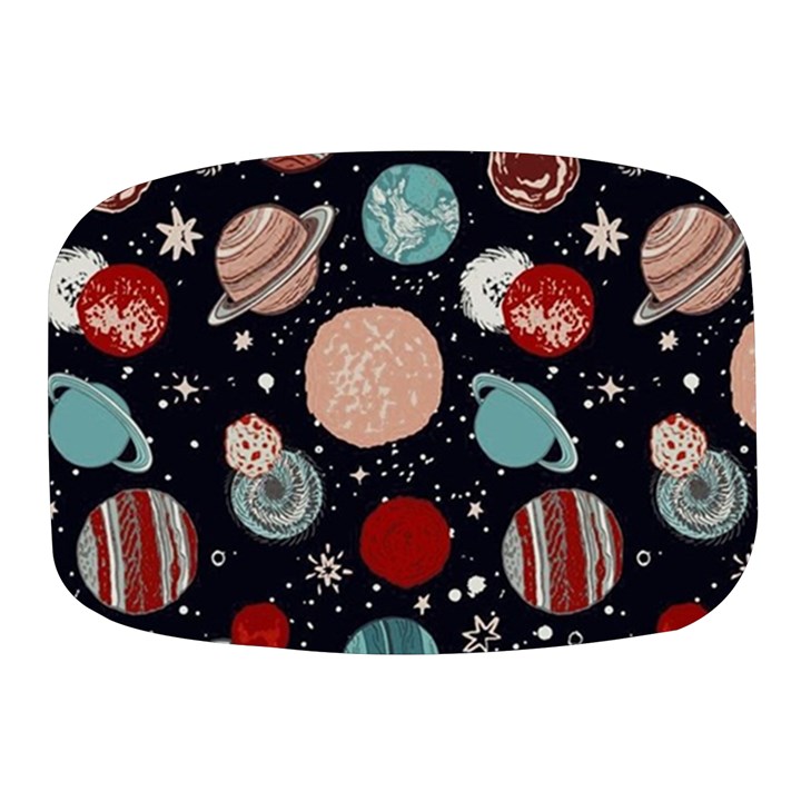 Space Galaxy Pattern Mini Square Pill Box