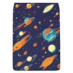 Space Galaxy Planet Universe Stars Night Fantasy Removable Flap Cover (l) by Pakjumat