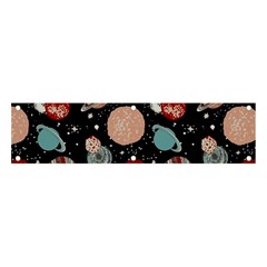 Space Galaxy Pattern Banner And Sign 4  X 1  by Pakjumat