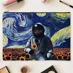 Starry Surreal Psychedelic Astronaut Space Cosmetic Bag (xxxl) by Pakjumat