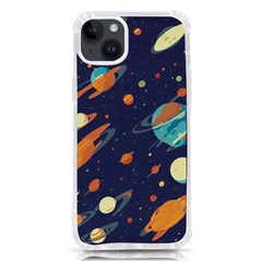 Space Galaxy Planet Universe Stars Night Fantasy Iphone 14 Plus Tpu Uv Print Case by Pakjumat