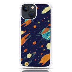 Space Galaxy Planet Universe Stars Night Fantasy Iphone 13 Mini Tpu Uv Print Case by Pakjumat