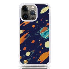 Space Galaxy Planet Universe Stars Night Fantasy Iphone 13 Pro Tpu Uv Print Case by Pakjumat