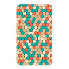 Multicolored Honeycomb Colorful Abstract Geometry Memory Card Reader (rectangular) by Pakjumat