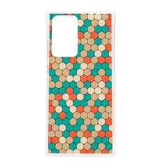 Multicolored Honeycomb Colorful Abstract Geometry Samsung Galaxy Note 20 Ultra Tpu Uv Case by Pakjumat