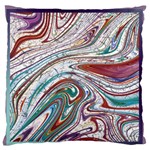 Abstract Background Ornamental Standard Premium Plush Fleece Cushion Case (One Side) Front