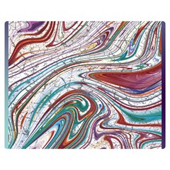 Abstract Background Ornamental Premium Plush Fleece Blanket (medium) by Pakjumat