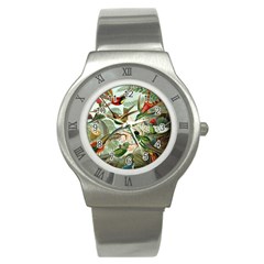 Humming Birds Trochilidae Stainless Steel Watch by Pakjumat