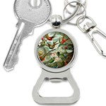 Humming Birds Trochilidae Bottle Opener Key Chain Front