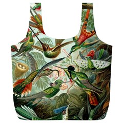 Humming Birds Trochilidae Full Print Recycle Bag (xl) by Pakjumat