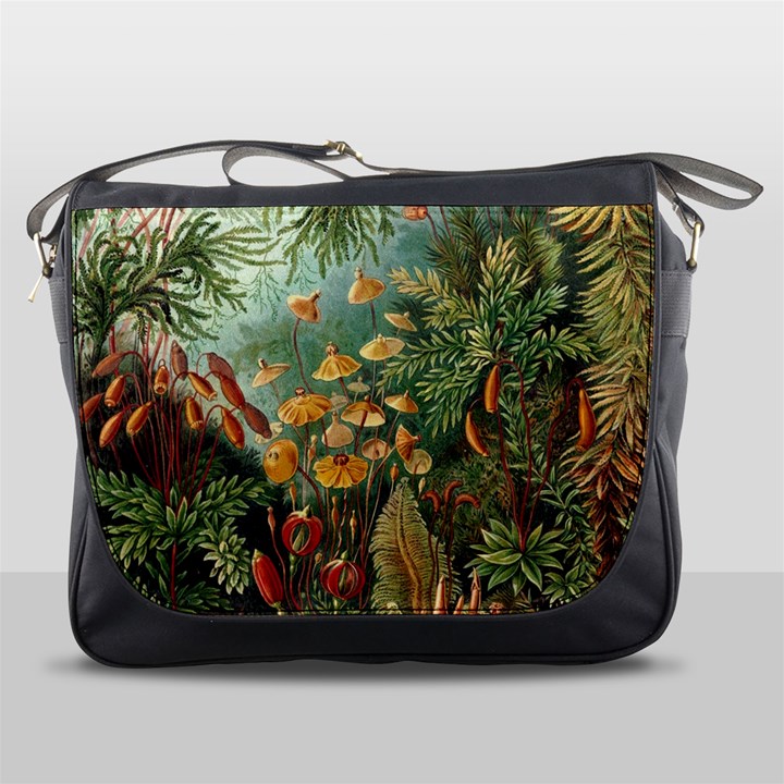 Moose Eurhynchium Haeckel Muscinae Messenger Bag