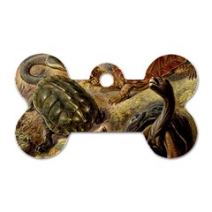 Turtles Leatherback Sea Turtle Dog Tag Bone (one Side) by Pakjumat