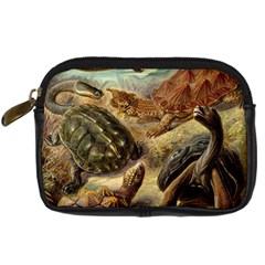 Turtles Leatherback Sea Turtle Digital Camera Leather Case by Pakjumat