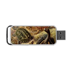 Turtles Leatherback Sea Turtle Portable Usb Flash (two Sides) by Pakjumat