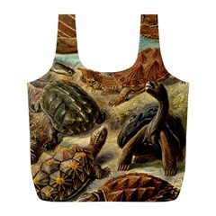 Turtles Leatherback Sea Turtle Full Print Recycle Bag (l) by Pakjumat