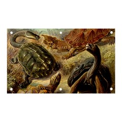 Turtles Leatherback Sea Turtle Banner And Sign 5  X 3  by Pakjumat