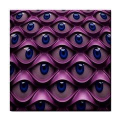 Artistic Eye Psychedelic Tile Coaster by Modalart