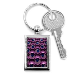 Artistic Eye Psychedelic Key Chain (rectangle) by Modalart