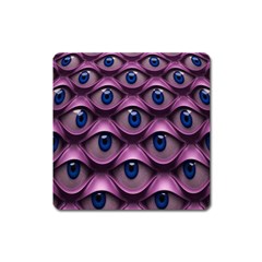 Artistic Eye Psychedelic Square Magnet by Modalart