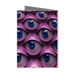 Artistic Eye Psychedelic Mini Greeting Cards (pkg Of 8) by Modalart