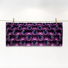 Artistic Eye Psychedelic Hand Towel by Modalart