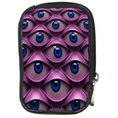 Artistic Eye Psychedelic Compact Camera Leather Case by Modalart