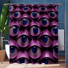 Artistic Eye Psychedelic Shower Curtain 60  X 72  (medium)  by Modalart